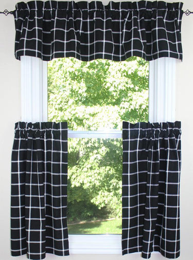 Blackstone Black Valance VL257011 - The Fox Decor